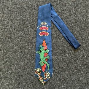 •Vintage Gecko Hawaii Tie•